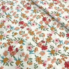 Flokon kis virágos, fehér