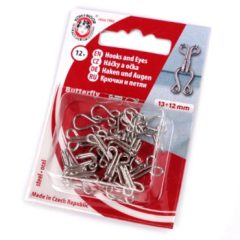 Kohi-noor francia/párizsi kapocs 3 13+12 mm ezüst