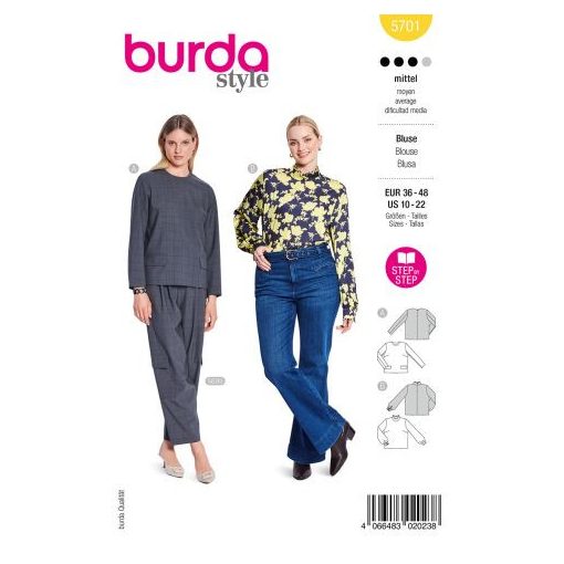 Burda szabásminta - 5701
