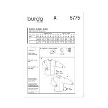 Burda szabásminta - 5775
