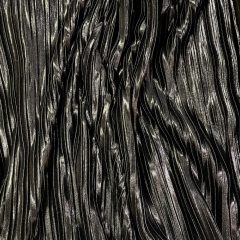 Plisszé foil, fényes fekete