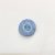 Gomb kétlyukú, 24 mm (38-as), babakék